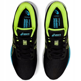 Chaussures de course pour hommes Asics Gel-Pulse 12 noir et vert 1011A844 006 1