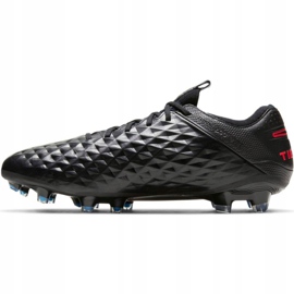Chaussures de football Nike Tiempo Legend 8 Elite Fg M AT5293-090 noir noir 1