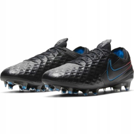 Chaussures de football Nike Tiempo Legend 8 Elite Fg M AT5293-090 noir noir 2