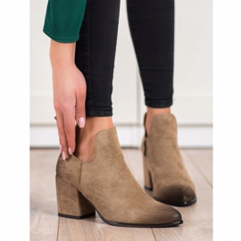 Bottines VINCEZA beige 2