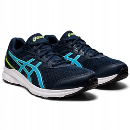 Asics Jolt 3 bleu marine 1011B034 400 chaussures pour hommes vert 3