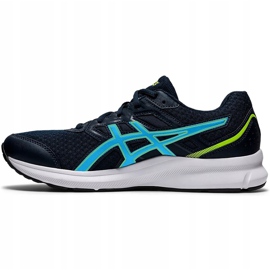 Asics Jolt 3 bleu marine 1011B034 400 chaussures pour hommes vert 2