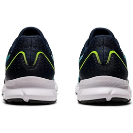 Asics Jolt 3 bleu marine 1011B034 400 chaussures pour hommes vert 5