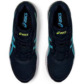 Asics Jolt 3 bleu marine 1011B034 400 chaussures pour hommes vert 1