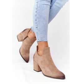 Vinceza Bottines Femme Avec Découpes Beige Caroline 2 Vinceza Bottines Femme Avec Découpes Beige Caroline 2