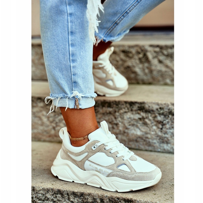 Chaussures de sport femme Big Star GG274657 beige 1