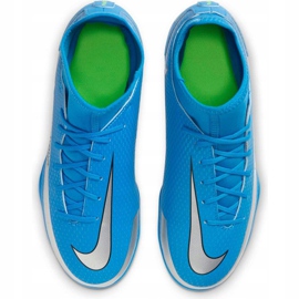 Chaussure de football Nike Phantom Gt Club Df FG / MG Junior CW6727 400 bleu bleu 1 Chaussure de football Nike Phantom Gt Club Df FG / MG Junior CW6727 400 bleu bleu 1