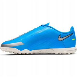 Nike Phantom Gt Club Tf Jr bleu CK8483 400 chaussures de football 1 Nike Phantom Gt Club Tf Jr bleu CK8483 400 chaussures de football 1