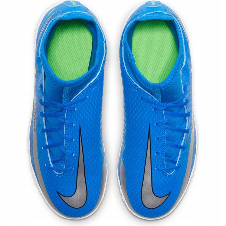 Nike Phantom Gt Club Df Tf Junior CW6729 400 chaussure de football bleu bleu 1 Nike Phantom Gt Club Df Tf Junior CW6729 400 chaussure de football bleu bleu 1