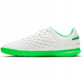 Nike Tiempo Legend 8 Club Ic Jr AT5882 030 chaussures de football blanc blanc 1