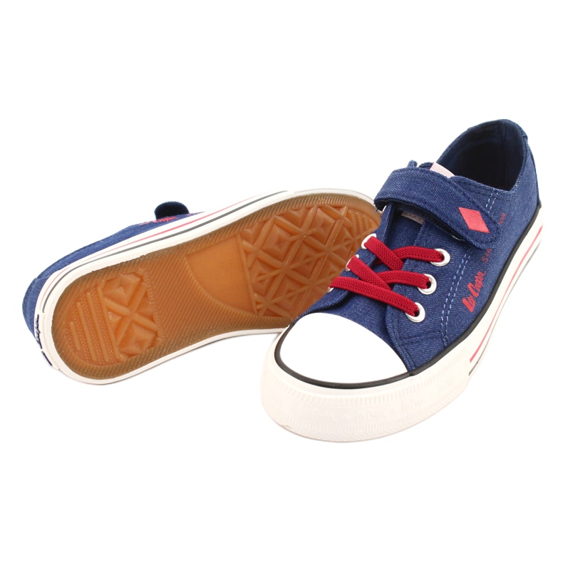 Baskets Jeans Lee Cooper Jr. LCW21-44-0305K bleu bleu 3 Baskets Jeans Lee Cooper Jr. LCW21-44-0305K bleu bleu 3
