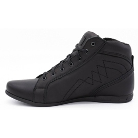 Polbut Chaussures isolées noires pour hommes 866 le noir 1