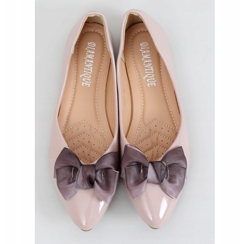 Ballerines vernies beige et rose femme 98-37 Nude 1 Ballerines vernies beige et rose femme 98-37 Nude 1