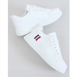 Baskets femme blanches NB378P Blanc 1