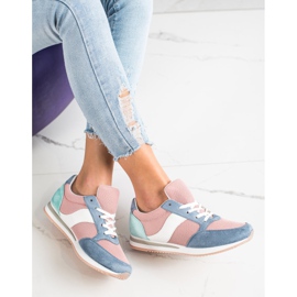 SHELOVET Chaussures de sport colorées multicolore 2