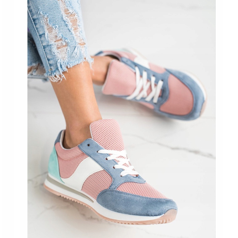 SHELOVET Chaussures de sport colorées multicolore 1