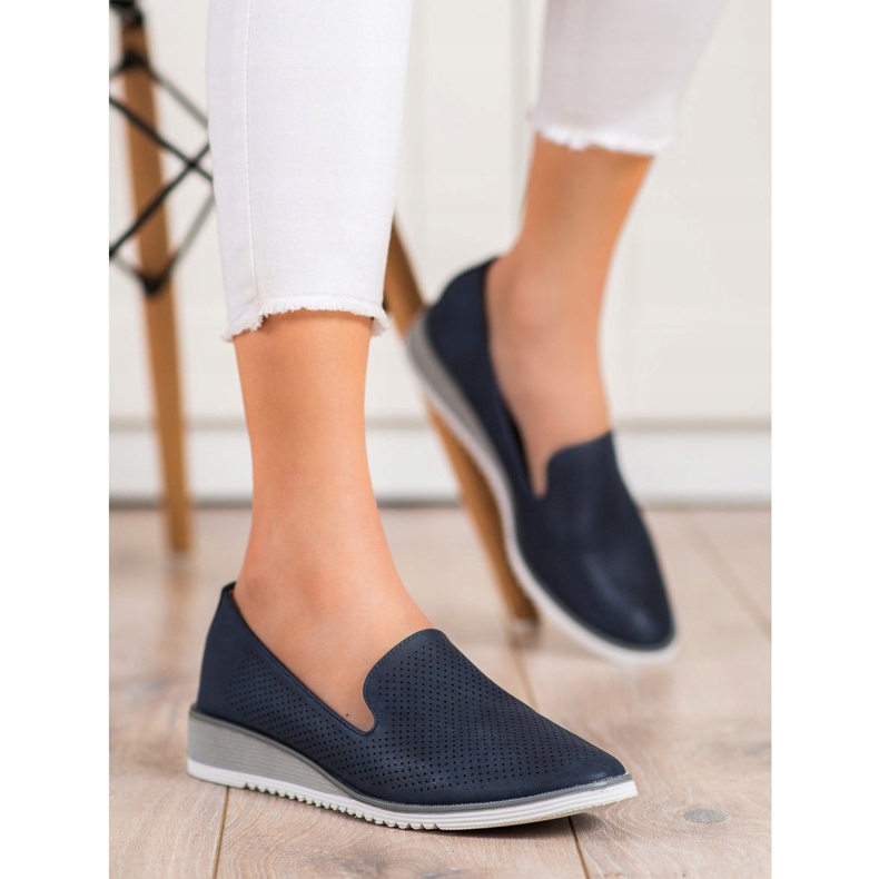 Goodin Seigneurs de cuir ajouré bleu 2 Goodin Seigneurs de cuir ajouré bleu 2