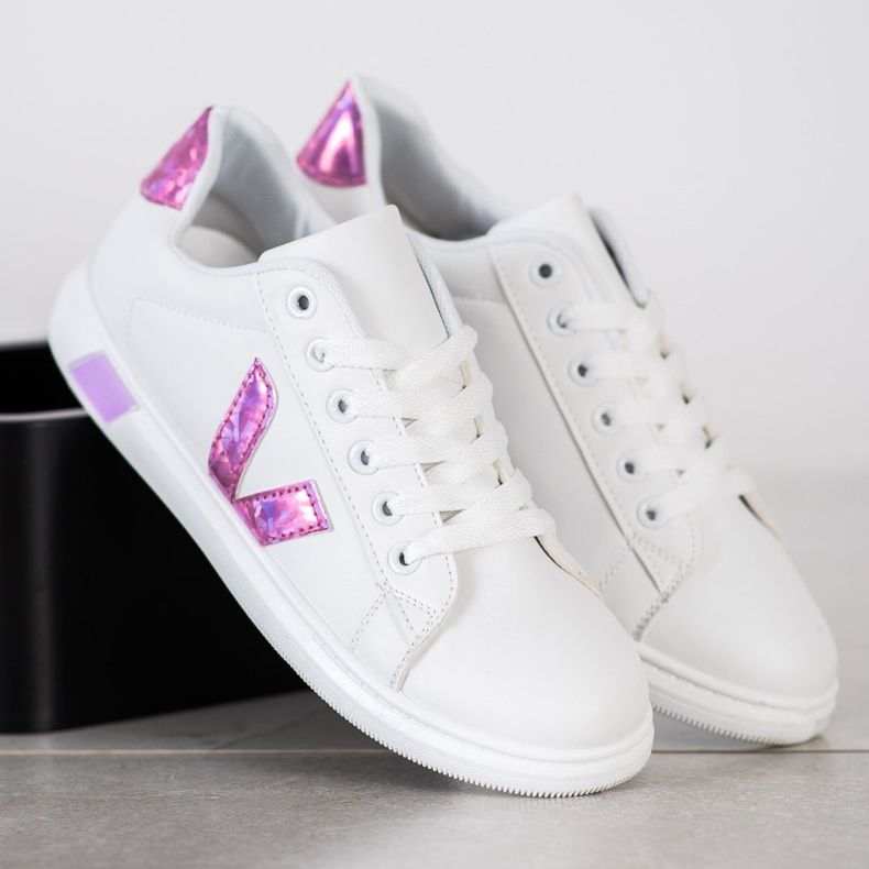 SHELOVET Chaussures de sport de printemps blanche 1