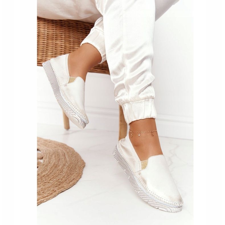 Chaussures Richelieu Femme Maciejka Cuir Slip-on Doré 03512-25 d'or 1 Chaussures Richelieu Femme Maciejka Cuir Slip-on Doré 03512-25 d'or 1