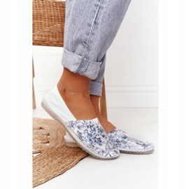 Ballerines Maciejka en cuir pour femmes Blanc 01930-85 multicolore 1