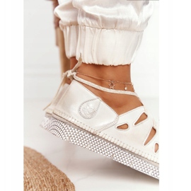 Chaussures Cuir Femme Maciejka Beige-Or 04449-25 doré 1