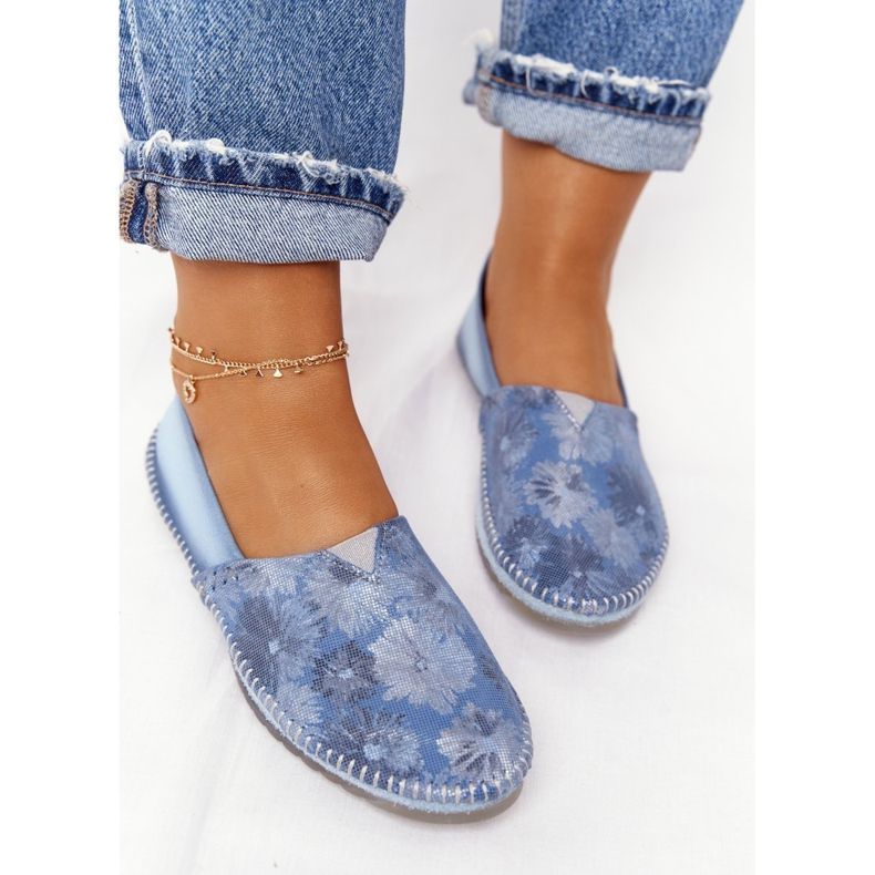 Ballerines bleues pour femmes Maciejka 01930-72 / 00-0 2