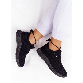PS1 Chaussures de sport pour femmes à enfiler noires Run Away 2