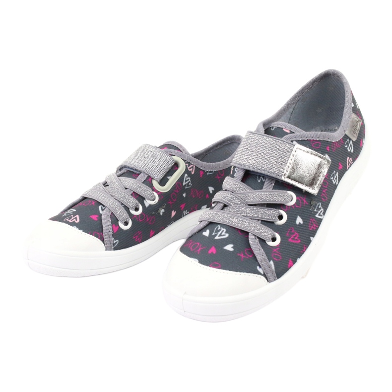 Chaussures pour enfants Befado 251Q138 rose gris 3