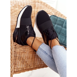 FB2 Chaussures de sport femme Sneakers Noir Netta 1