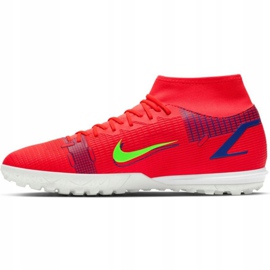 Chaussure de football Nike Mercurial Superfly 8 Academy Tf M CV0953 600 rouge oranges et rouges 2 Chaussure de football Nike Mercurial Superfly 8 Academy Tf M CV0953 600 rouge oranges et rouges 2
