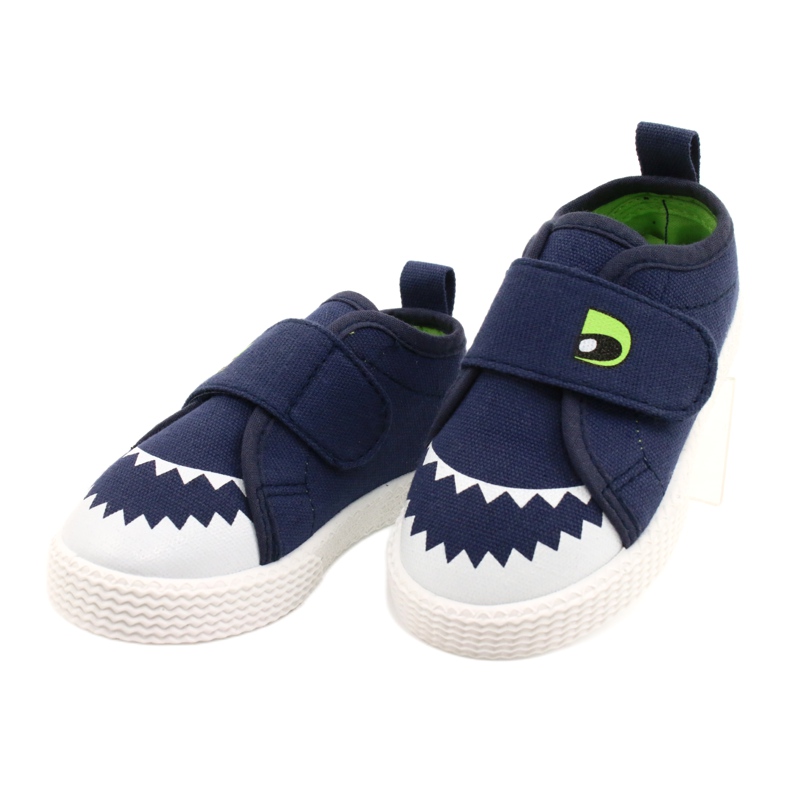 News Crocodile Children's Sneakers 21DZ26-3923 Navy bleu bleu 2