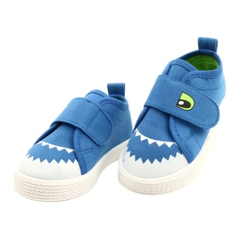 News Velcro Children's Sneakers Crocodile 21DZ26-3923 Bleu 2