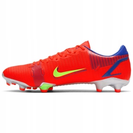 Chaussure de football Nike Mercurial Vapor 14 Academy FG / MG M CU5691 600 rouge oranges et rouges 1