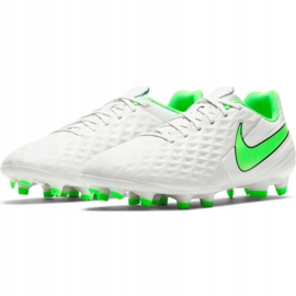 Nike Tiempo Legend 8 Academy Mg M AT5292 030 chaussures de football blanc blanc 2