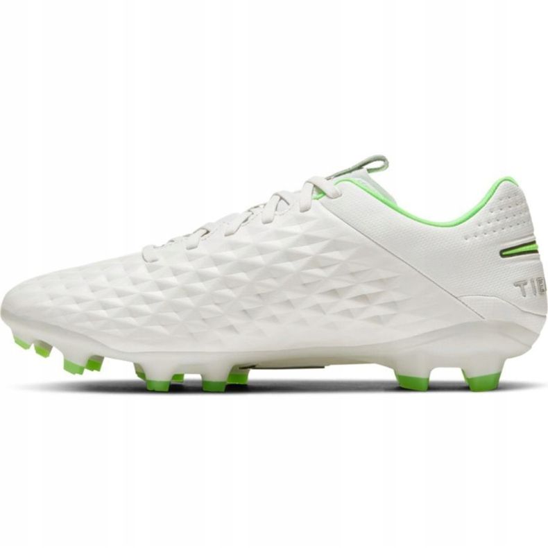 Chaussures de football Nike Tiempo Legend 8 Pro Fg M AT6133 030 blanc blanc 1