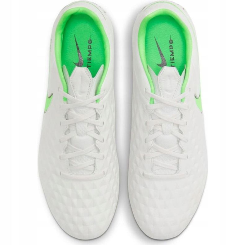 Chaussures de football Nike Tiempo Legend 8 Pro Fg M AT6133 030 blanc blanc 2