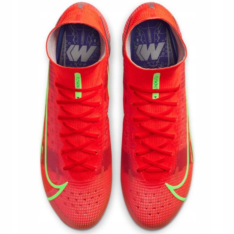 Nike Mercurial Superfly 8 Elite Ag M CV0956 600 chaussures de football rouge rouge 1