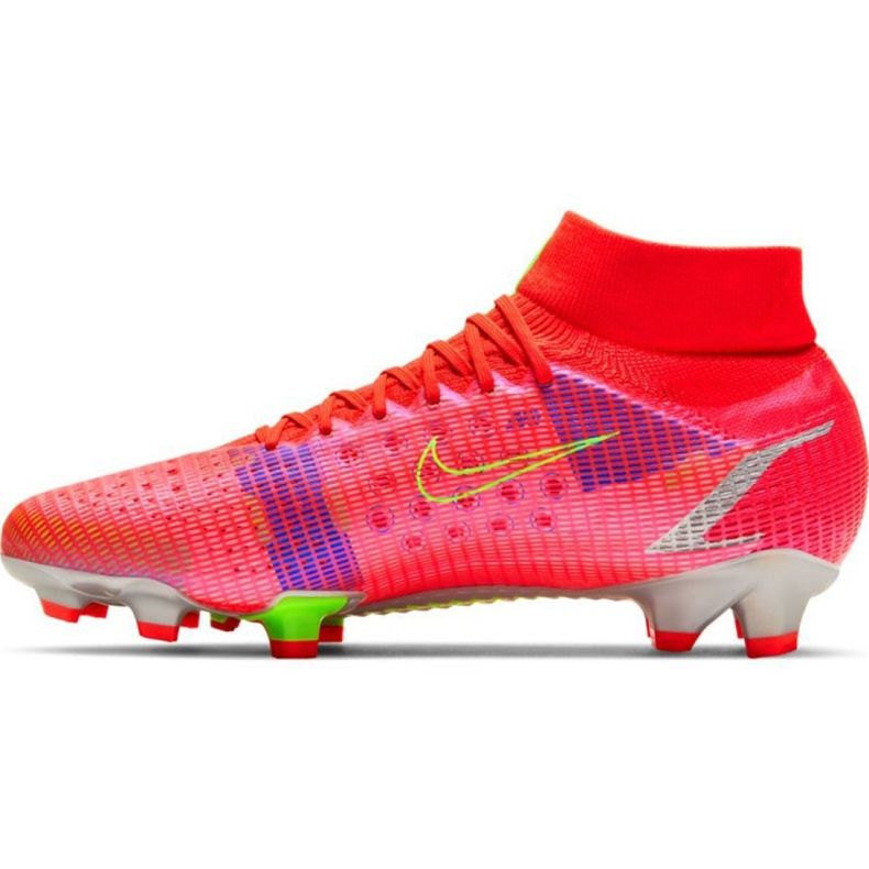 Nike Mercurial Superfly 8 Pro Fg M CV0961 600 chaussures de football rouge rouge 2