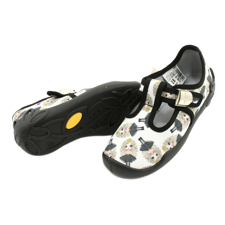 Befado chaussures enfants blanka princesse 115X007 noir écru 4