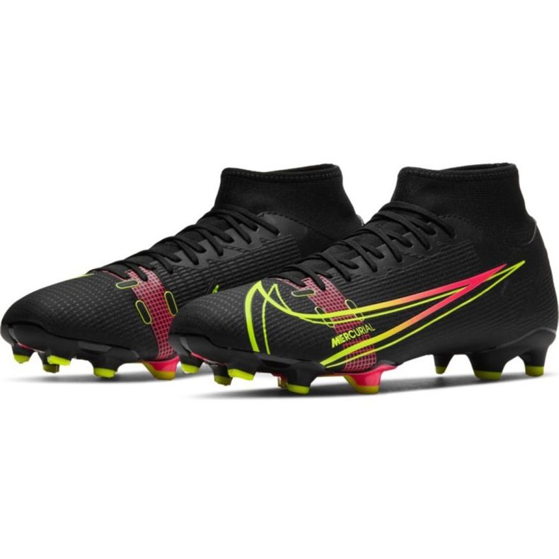 Nike Mercurial Superfly 8 Academy Mg M CV0843 090 chaussures de football multicolore le noir 1