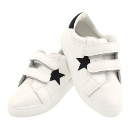 Evento Star News 21DZ26-3932 Baskets Velcro, blanc blanche 4