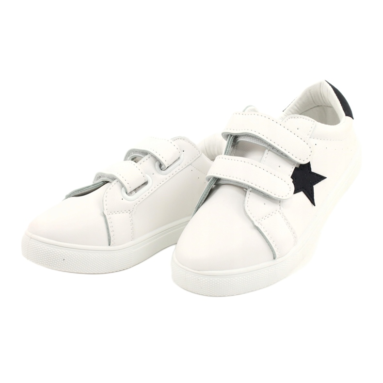Evento Star News 21DZ26-3932 Baskets Velcro, blanc 2