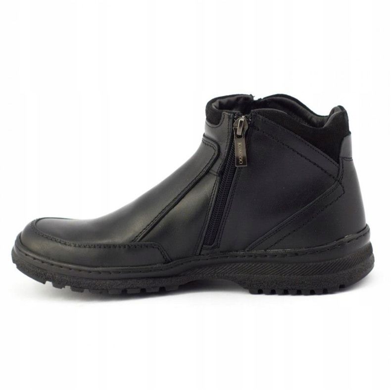 KOMODO Bottines Jodhpur Homme 815 Noir 1