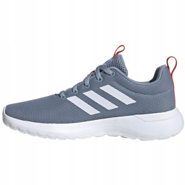 Chaussures de course Adidas Lite Racer Cln K grises FV9607 blanche bleu orange 2