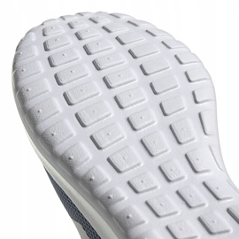 Chaussures de course Adidas Lite Racer Cln K grises FV9607 blanche bleu orange 5