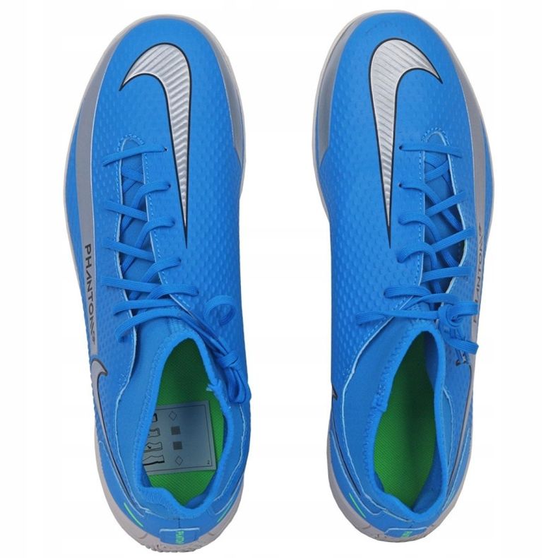 Chaussure de football Nike Phantom Gt Club Df Ic M CW6671 400 bleu bleu 1