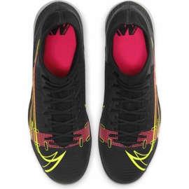 Nike Mercurial Superfly 8 Academy Tf CV0953 090 chaussures de football noir noir 1