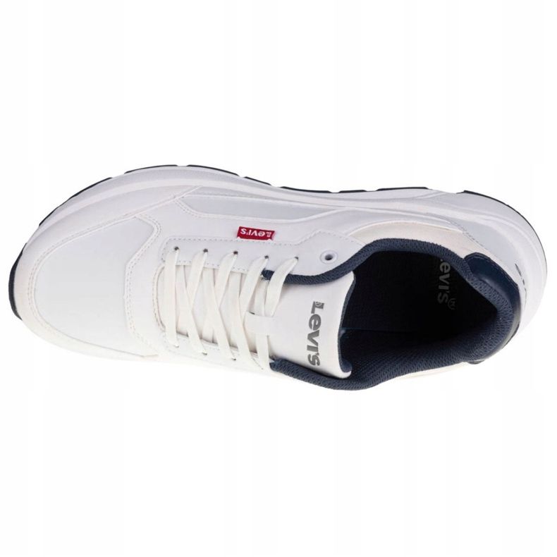 Chaussures Levi's Kesterson M 232804-618-51 blanc bleu marine 2