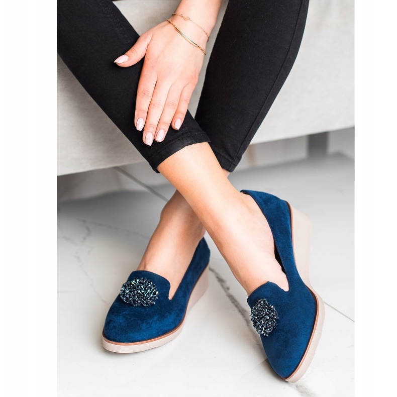 Seigneurs élégants avec décoration VINCEZA bleu marine 1