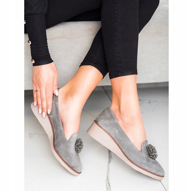 Seigneurs élégants avec décoration VINCEZA gris 1